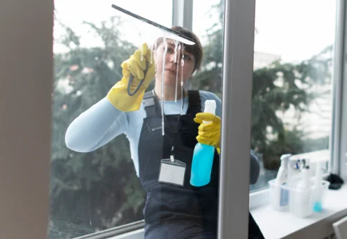 Nettoyage de vitres intérieures et extérieures à Tresbœuf